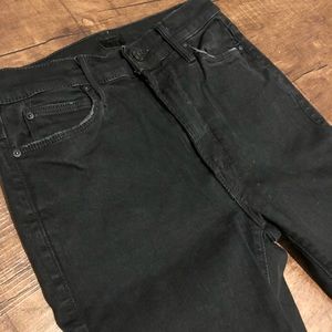 Mother denim high waisted black denim